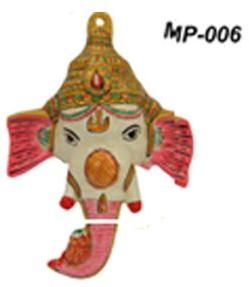 METAL PAINTING Lord Ganesha Masks