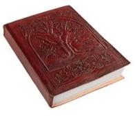 Celtic Leather Embossed Journal