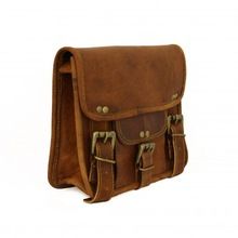 Leather Messenger Bag