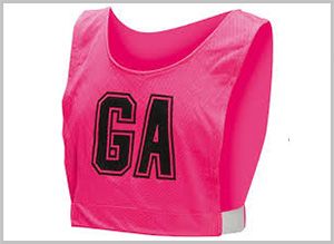 Girls sports bib