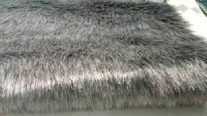 Silver Shine Fur Fabric