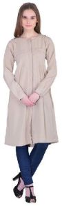 Beige Stylish Overcoat