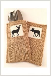 Jute Utensil Holder