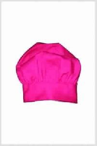 Polyester Pink Chef Hats