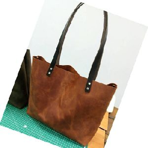 pure leather gift handbags