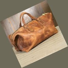 travel leather bag