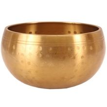 brass hammered Tibetan singing bowl