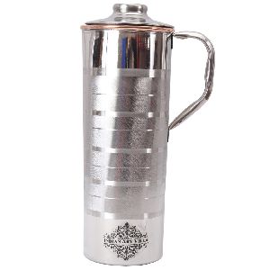 Steel Copper Luxury Fridge Bottle With Handle 900 ML