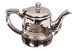 Steel Hammered Design Milk Pot Serving Milk Mixing Tea 650 ML