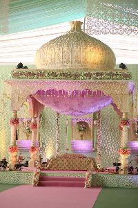 Gurudwara Style Wedding Mandap