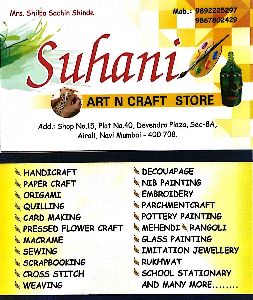 SUHANI ART AND CRAFT STORE