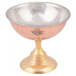 Copper Steel Ice Cream Cup