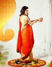 Designer Printed Chiffon Sarees