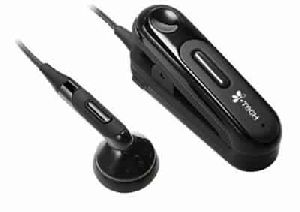 Black Bluetooth Headset Clip Ipad