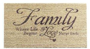 Coir Family Door Mats