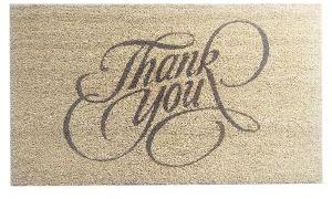 Coir Thank You Door Mats