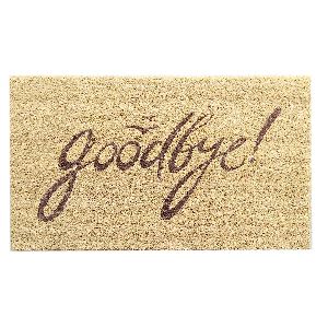 PVC Backed Goodbye Coir Mats