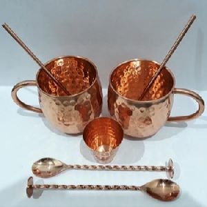 Copper Mug Set