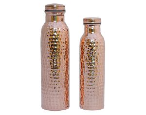 Hammered Water Bottles