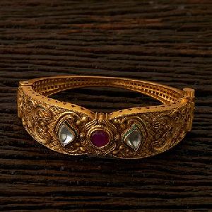 Antique Classic Kada With Gold Plating