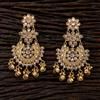 Chand Earring With Mehndi Plating