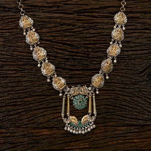 Indo Western Trendy Necklace 2 Tone Plating