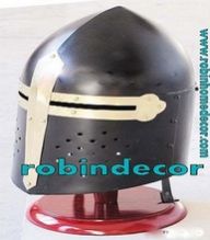 KNIGHT CRUSADER ARMOUR HELMET