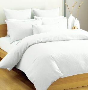 plain bed sheet