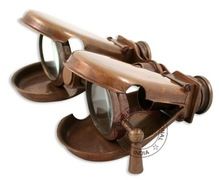 BRASS FOLDING BINOCULAR