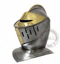 Medieval Early Renaissance Armor Knight Closed Helmet