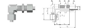 BULKHEAD ELBOW FITTINGS - WSV