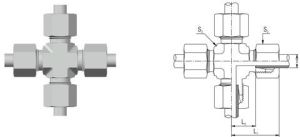 EQUAL CROSS FITTINGS