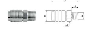 Series CP100 Quick Connect Coupling