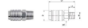 Series CP50 Quick Connect Coupling