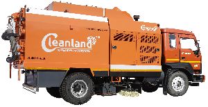 truck mounted road sweeper