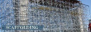 metal scaffolding