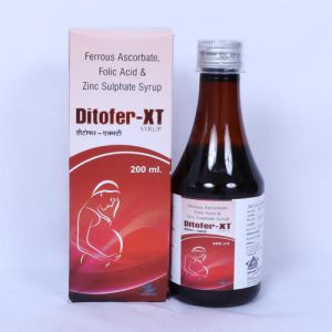 Ferrous Ascorbate Folic Acid and Zinc Sulphate Syrup