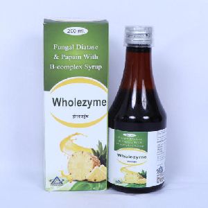 Fungal Diastase and Papain with B-Complex Syrup