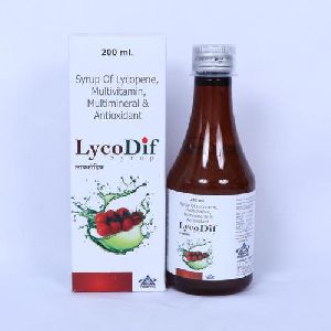 Lycopene, Multivitamin, Multimineral and antioxidant Syrup