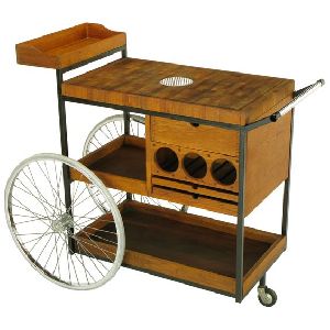 3 Wheel Bar Trolley