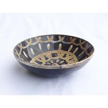 Fruit Bowl With Metal Edge