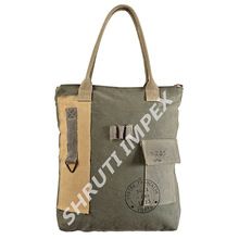 Canvas Shopper Bag