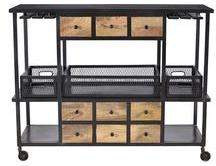 Industrial modern Display bar Table