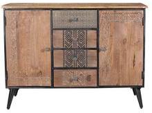 Metal Wood Cabinet