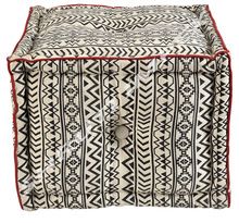 Square Ottoman Pouf