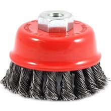 Crimped AMD Twisted Knot Wire Cup Brush
