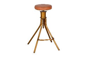 Leather Seat Bar Stool