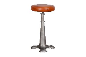 leather top stool bar