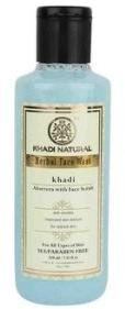 KHADI NATURAL HERBAL ALOEVERA WITH SCRUB FACE WASH