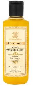 KHADI NATURAL HERBAL SAFFRON,TULSI and REETHA HAIR CLEANSER